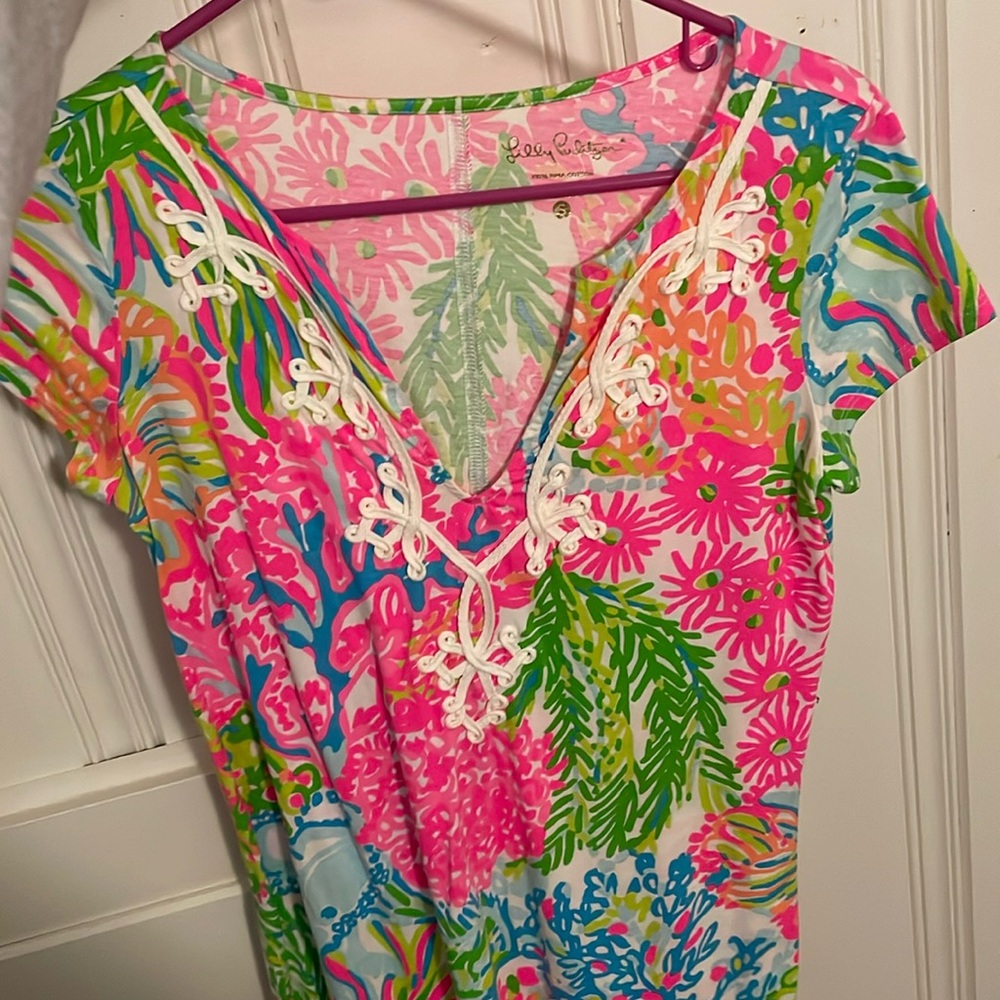 Iilly pultizer cotton dress